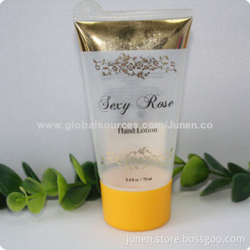 Plastic tube, customized prints and dimensions are welcome, fast lead time